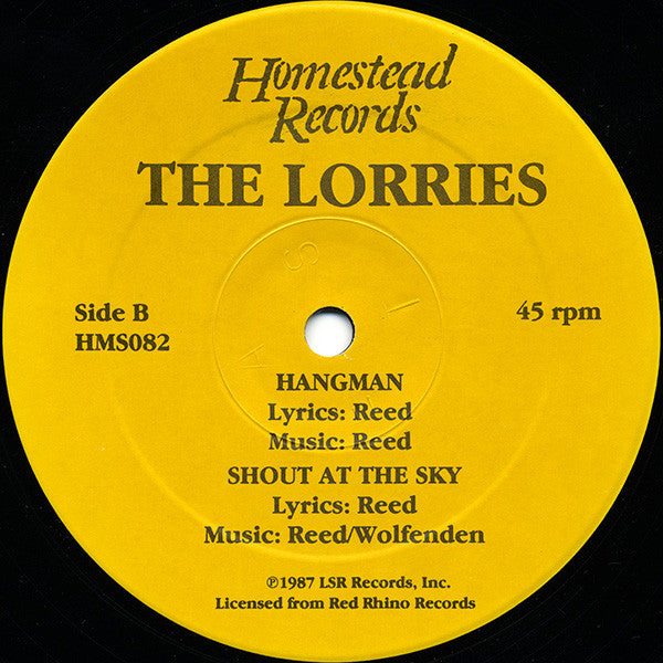 The Lorries* : Crawling Mantra (12", EP)