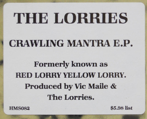 The Lorries* : Crawling Mantra (12", EP)