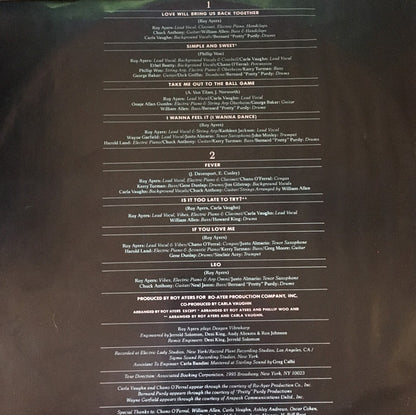 Roy Ayers : Fever (LP, Album, 18 )