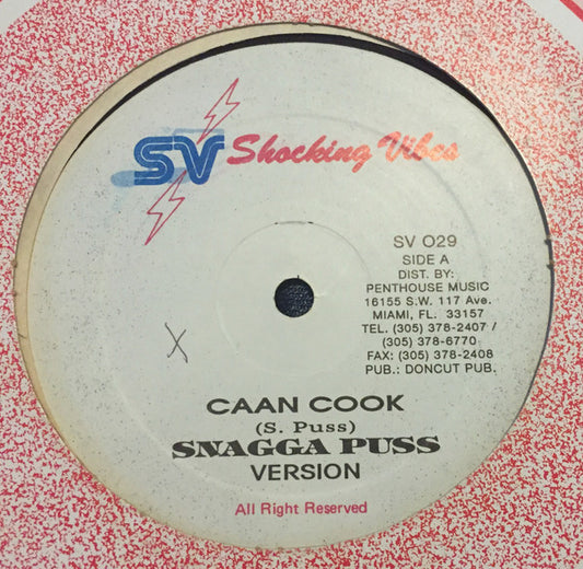 Snagga Puss / Beenie Man : Caan Cook / No Matter Di Money (12")