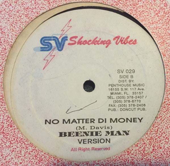Snagga Puss / Beenie Man : Caan Cook / No Matter Di Money (12")