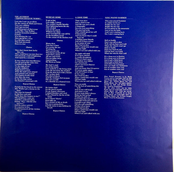 John Prine : Sweet Revenge (LP, Album, RP, PR )