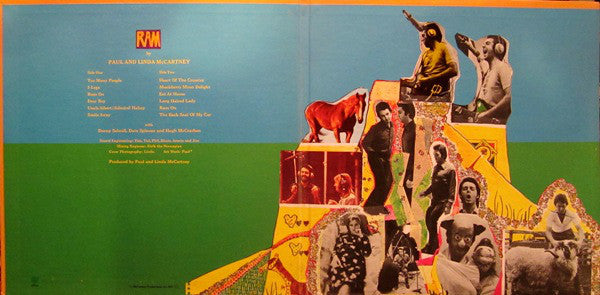 Paul & Linda McCartney : Ram (LP, Album, Win)
