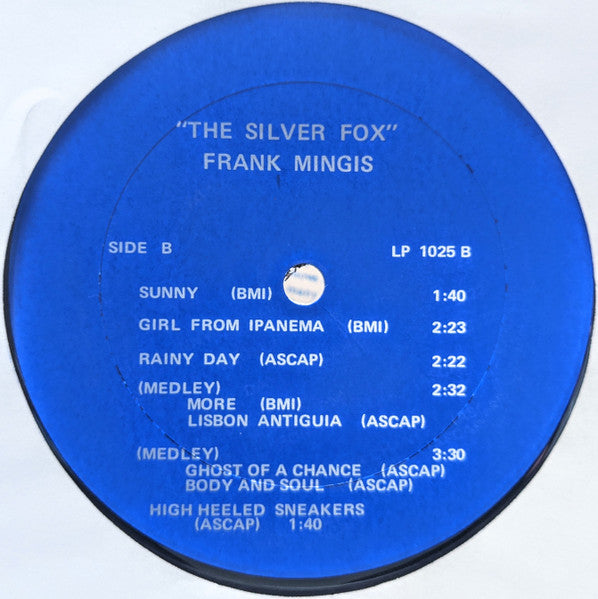 Frank Mingis : The Silver Fox (LP, Pri)