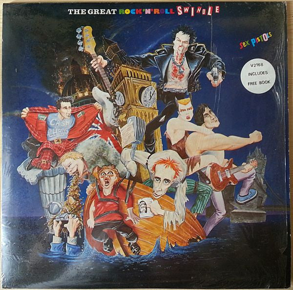 Sex Pistols : The Great Rock 'N' Roll Swindle (LP, Comp, Boo)