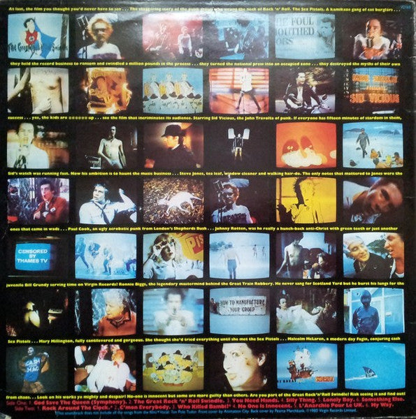Sex Pistols : The Great Rock 'N' Roll Swindle (LP, Comp, Boo)