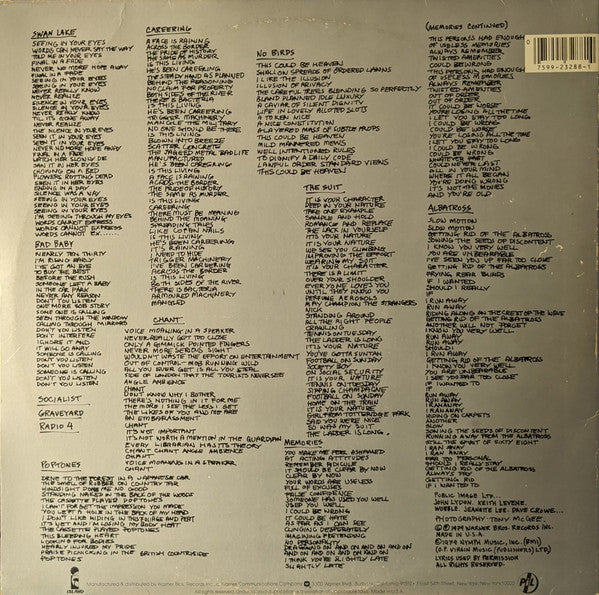Public Image Ltd.* : Second Edition (2xLP, Album, Gat)