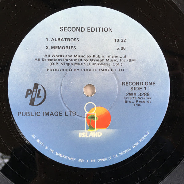 Public Image Ltd.* : Second Edition (2xLP, Album, Gat)