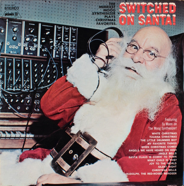 Sy Mann : Switched On Santa (LP, Album)