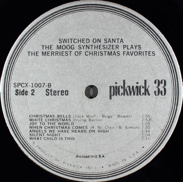 Sy Mann : Switched On Santa (LP, Album)