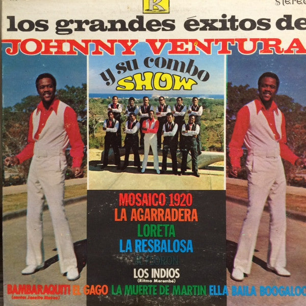 Johnny Ventura Y Su Combo : Los Grandes Exitos de Johnny Ventura Y Su Combo (LP, Album)