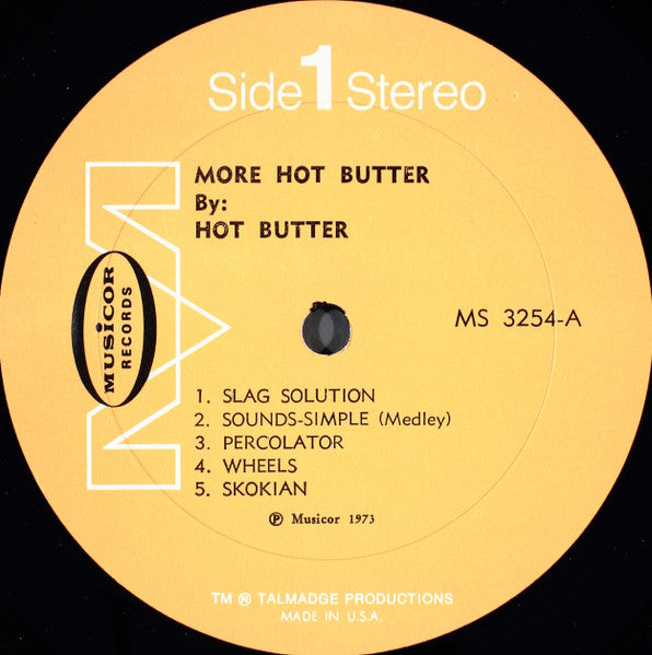 Hot Butter : More Hot Butter (LP, Album, All)