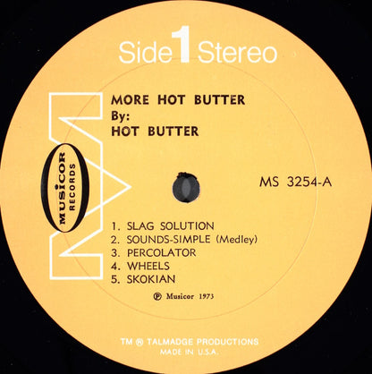 Hot Butter : More Hot Butter (LP, Album, All)