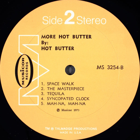 Hot Butter : More Hot Butter (LP, Album, All)