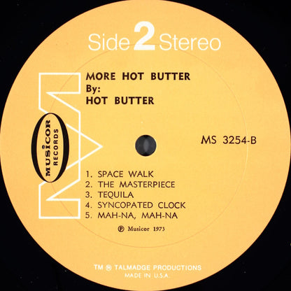 Hot Butter : More Hot Butter (LP, Album, All)
