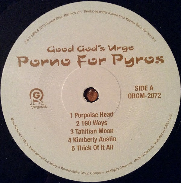 Porno For Pyros : Good God's Urge (LP, Album, RSD, Ltd, RE)