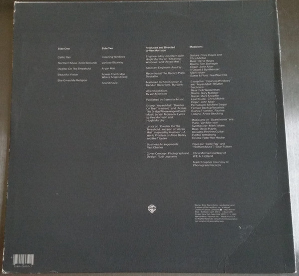 Van Morrison : Beautiful Vision (LP, Album, Jac)