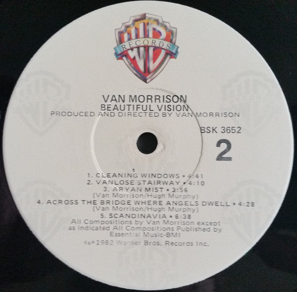 Van Morrison : Beautiful Vision (LP, Album, Jac)