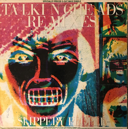Talking Heads : Slippery People / Making Flippy Floppy (Remixes) (12", Maxi, All)