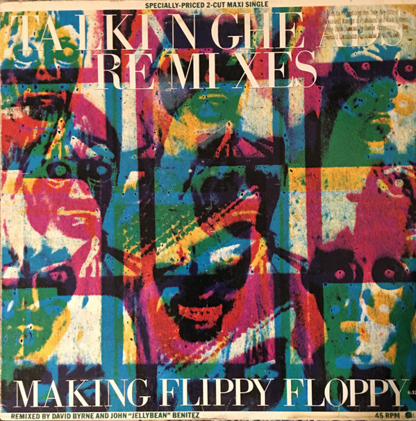 Talking Heads : Slippery People / Making Flippy Floppy (Remixes) (12", Maxi, All)