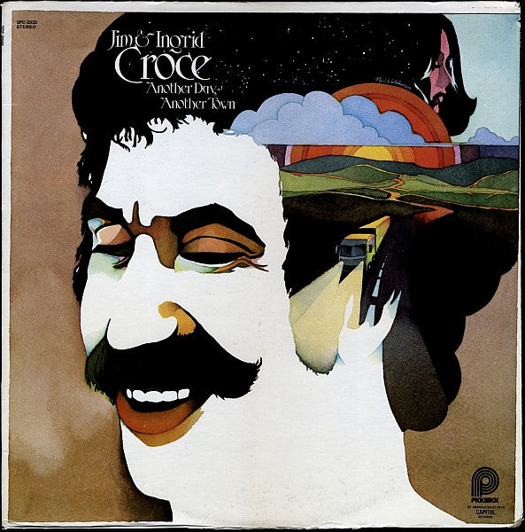 Jim & Ingrid Croce : Another Day, Another Town (LP, Album, RE)