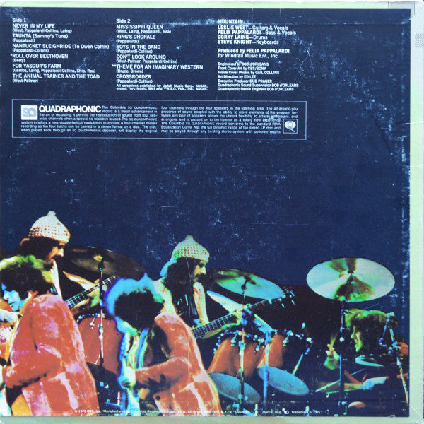 Mountain : The Best Of Mountain (LP, Comp, Quad, Pit)