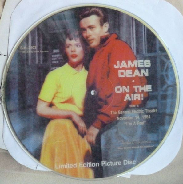 James Dean : On The Air! (LP, Album, Pic)