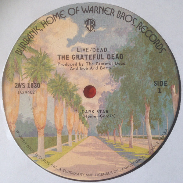 The Grateful Dead : Live/Dead (2xLP, Album, RE)