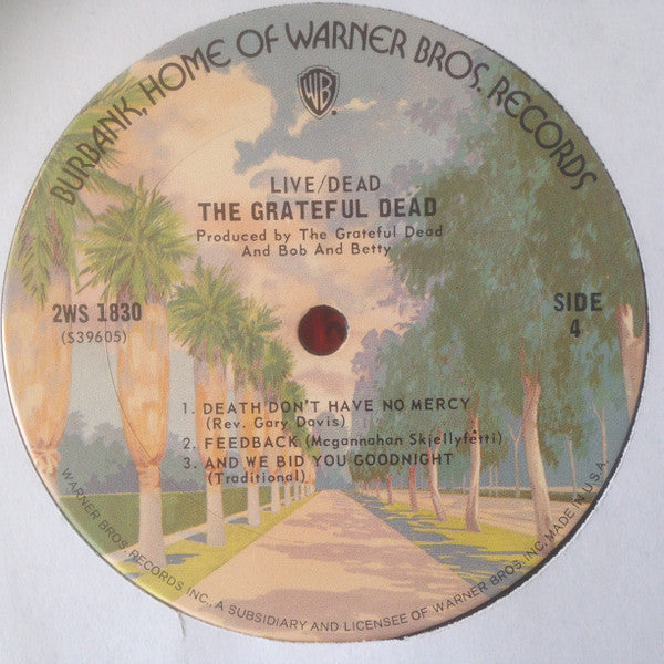 The Grateful Dead : Live/Dead (2xLP, Album, RE)