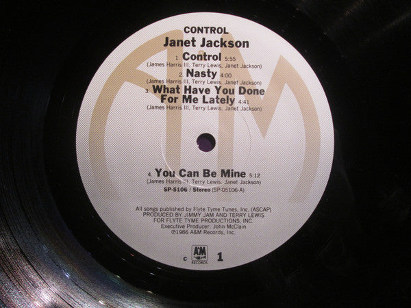Janet Jackson : Control (LP, Album, C)