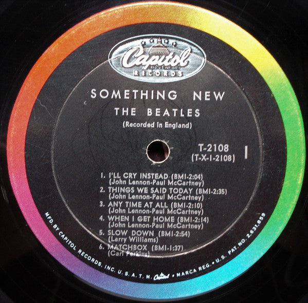 The Beatles : Something New (LP, Album, Mono, RCA)