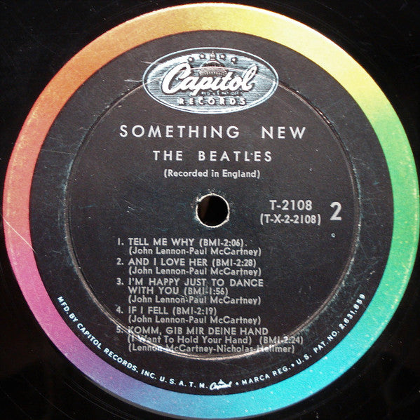 The Beatles : Something New (LP, Album, Mono, RCA)