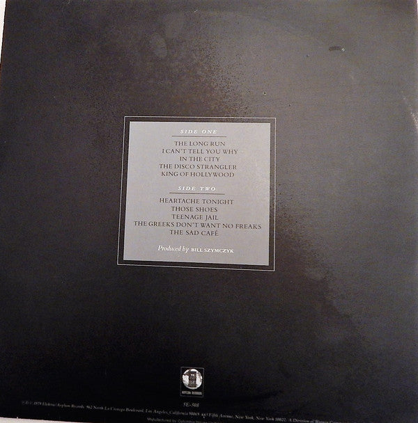 Eagles : The Long Run (LP, Album, Club, Col)