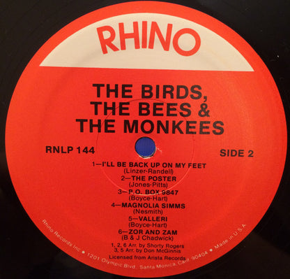 The Monkees : The Birds, The Bees & The Monkees (LP, Album, RE)