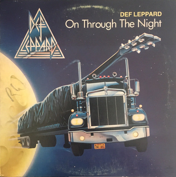 Def Leppard : On Through The Night (LP, Album, RP, PRC)