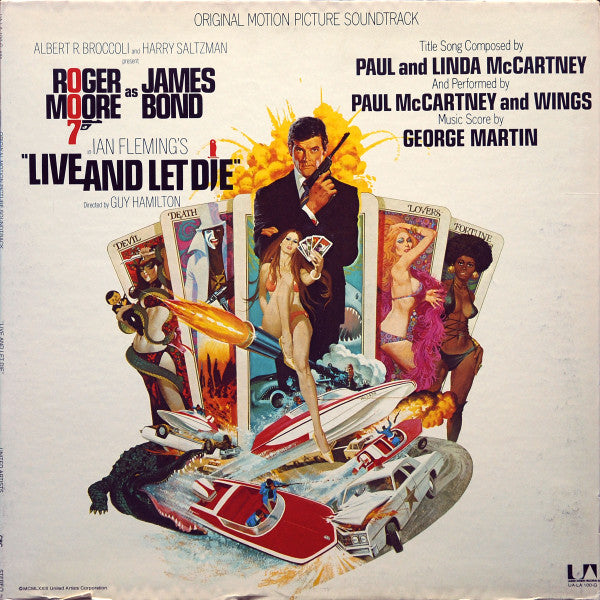 Various : Live And Let Die (Original Motion Picture Soundtrack) (LP, Album, Res)
