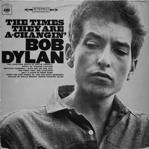Bob Dylan : The Times They Are A-Changin' (LP, Album)