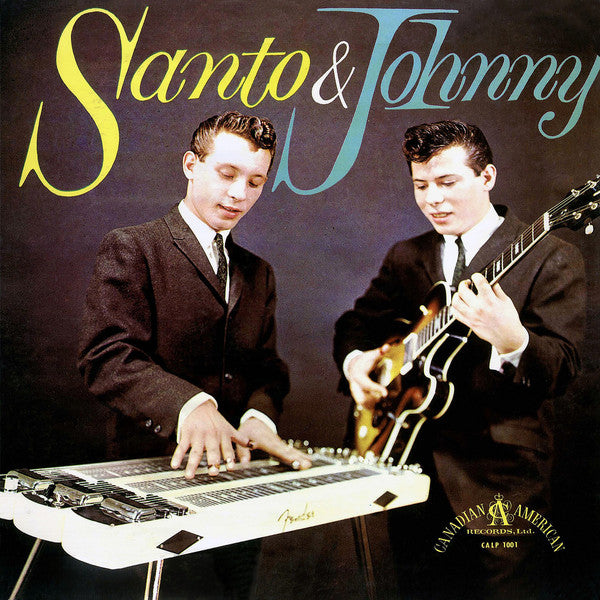 Santo & Johnny : Santo & Johnny (LP, Album, Mono, RP)