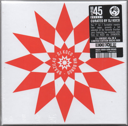 Various : Brazil45: Mr Bongo x DJ Koco (5x7", Single + Box, RSD, Comp, Ltd)