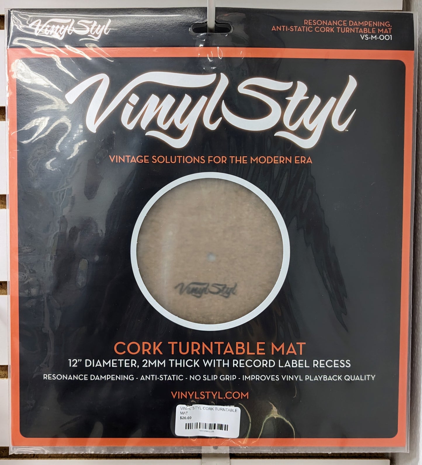 Vinyl Styl Cork Turntable Mat