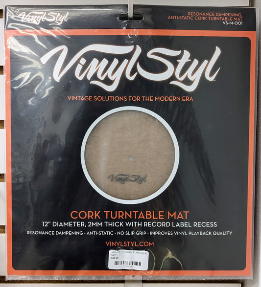Vinyl Styl Cork Turntable Mat