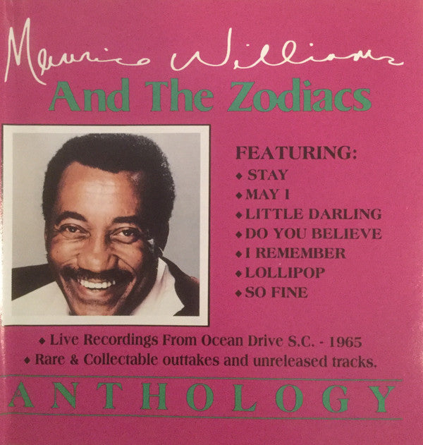 Maurice Williams & The Zodiacs : Anthology (CD, Comp, RP)
