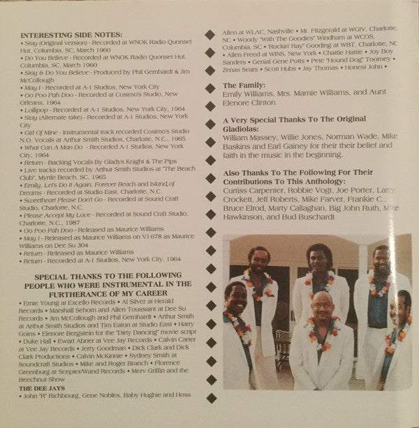 Maurice Williams & The Zodiacs : Anthology (CD, Comp, RP)