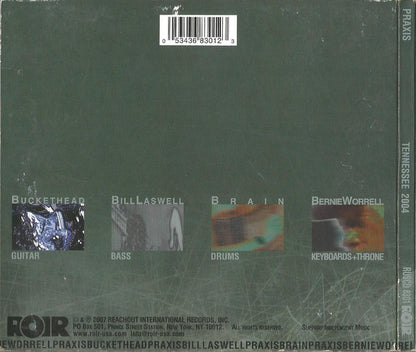 Praxis : Tennessee 2004 (CD, Album)