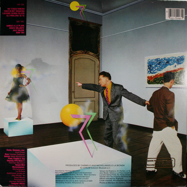 Righeira : Righeira (LP, Album, Ele)