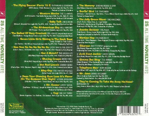 Various : 25 All-Time Novelty Hits (CD, Comp)