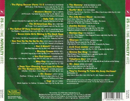 Various : 25 All-Time Novelty Hits (CD, Comp)