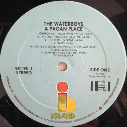 The Waterboys : A Pagan Place (LP, Album, All)