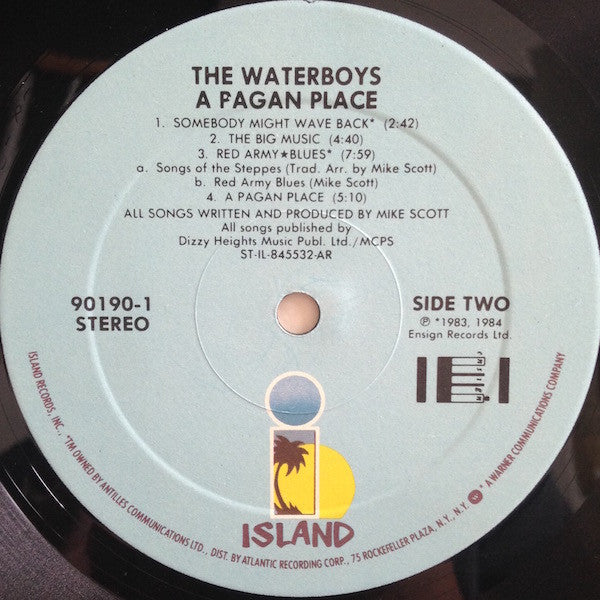 The Waterboys : A Pagan Place (LP, Album, All)