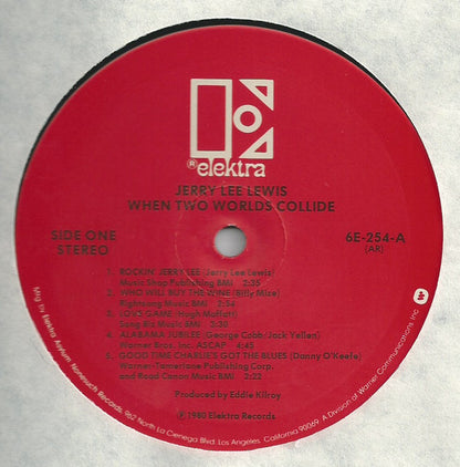 Jerry Lee Lewis : When Two Worlds Collide (LP, Album, AR)